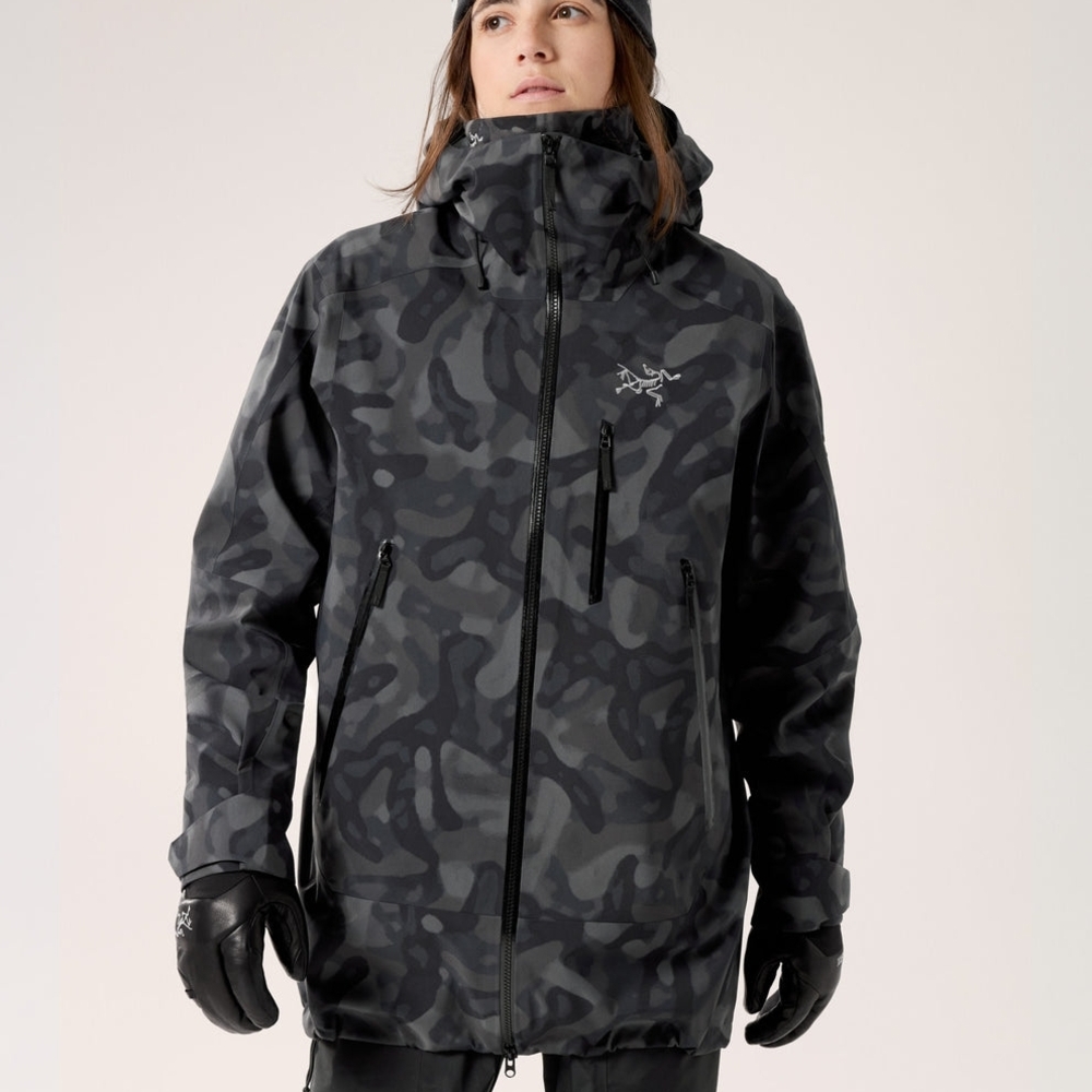 Arc'teryx Sentinel Relaxed Jacket - Black and Gray